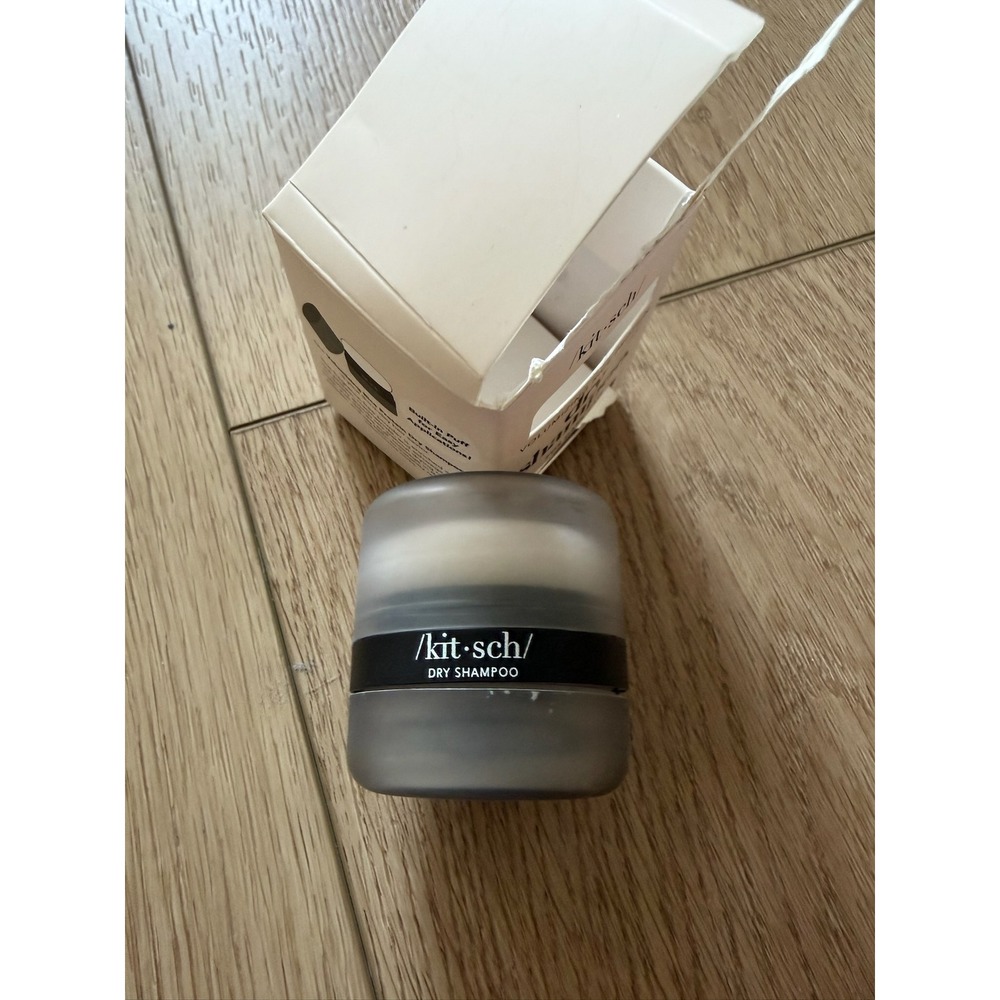 Kitsch Volumizing Rice Protein Dry Shampoo for Dark Hair 0.28oz Tinted Powder